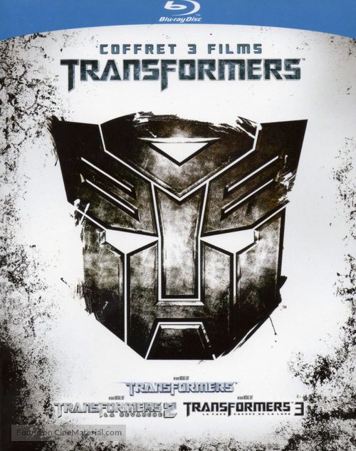 Transformers: Dark of the Moon - French Blu-Ray movie cover