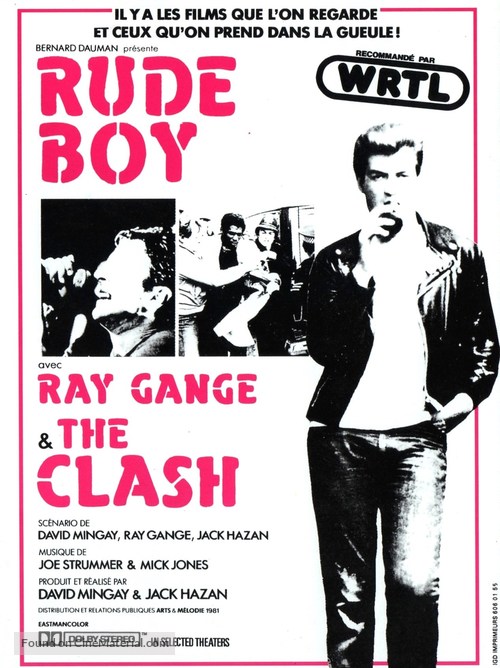 Rude Boy - French Movie Poster