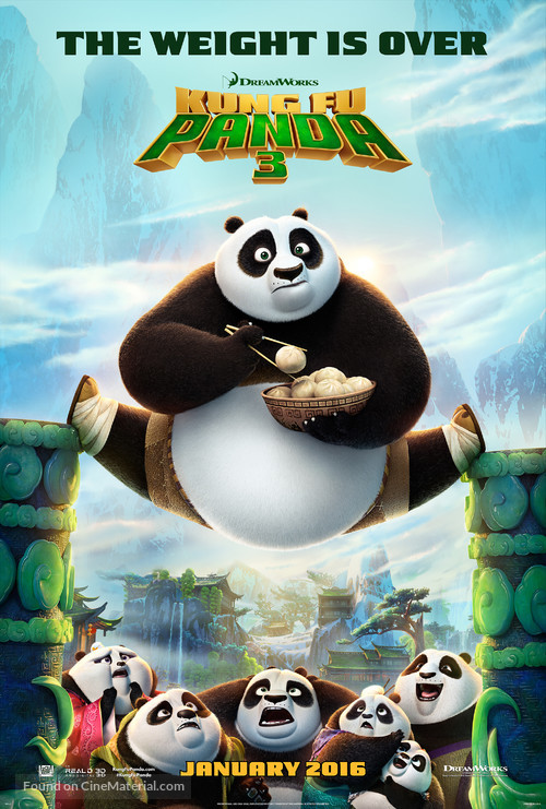 Kung Fu Panda 3 - Movie Poster