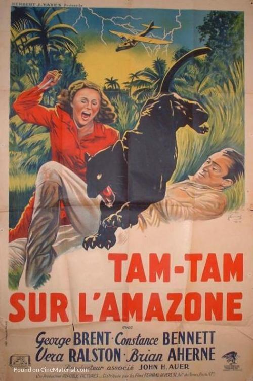 Angel on the Amazon - French Movie Poster