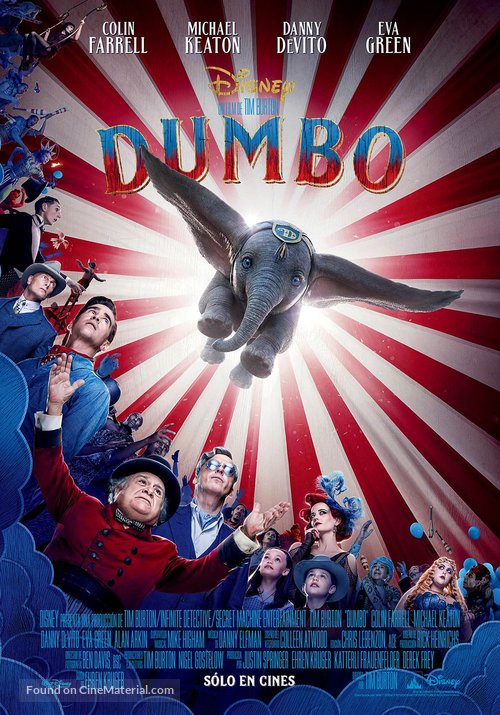 Dumbo - Mexican Movie Poster