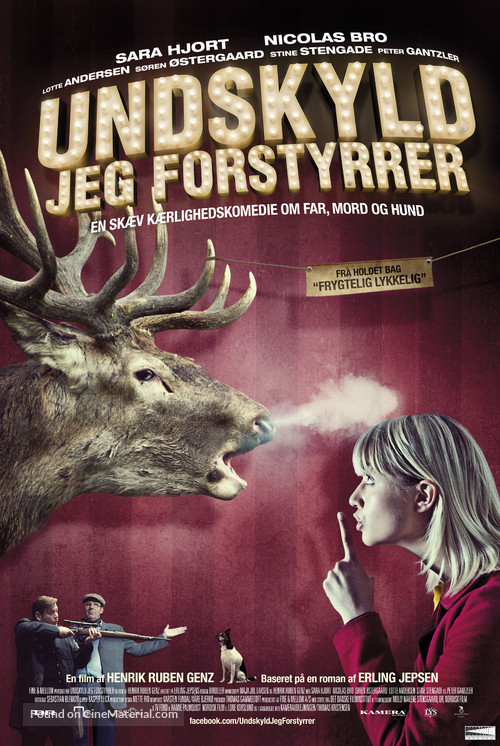 Undskyld jeg forstyrrer - Danish Movie Poster