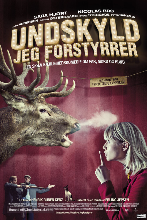 Undskyld jeg forstyrrer - Danish Movie Poster