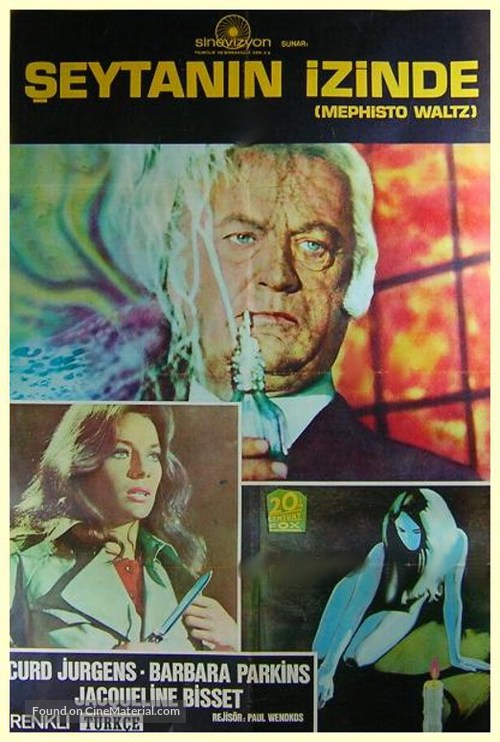 The Mephisto Waltz - Turkish Movie Poster
