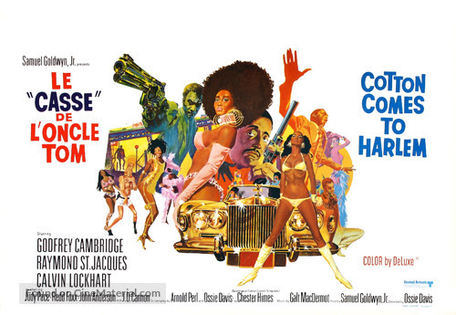 Cotton Comes to Harlem - Belgian Movie Poster
