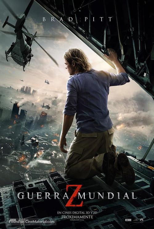 World War Z - Mexican Movie Poster