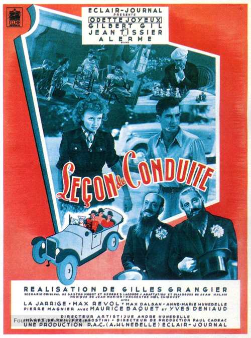 Le&ccedil;on de conduite - French Movie Poster