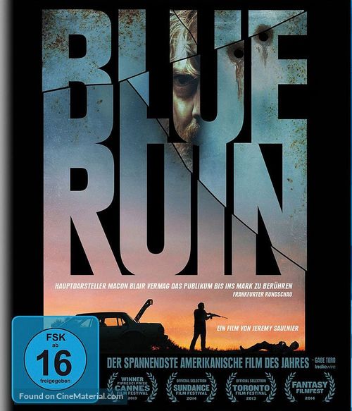 Blue Ruin - German Blu-Ray movie cover