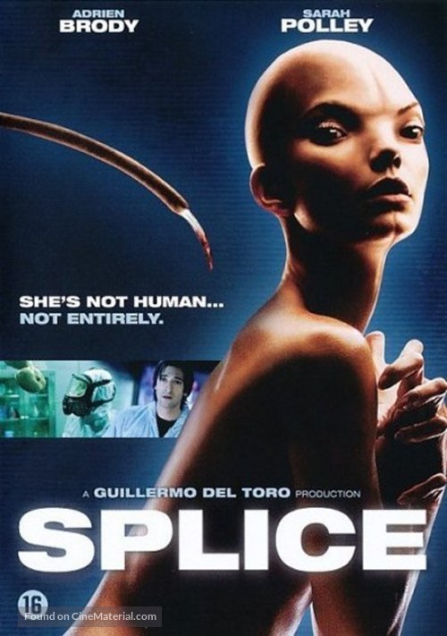 Splice - Belgian DVD movie cover