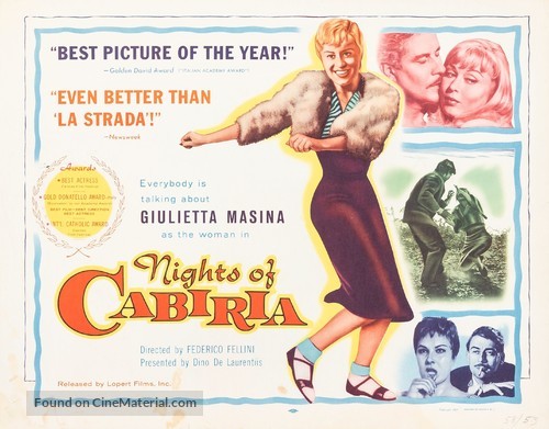 Le notti di Cabiria - Movie Poster