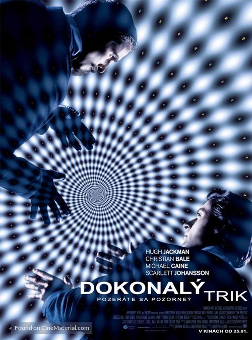 The Prestige - Czech Movie Poster