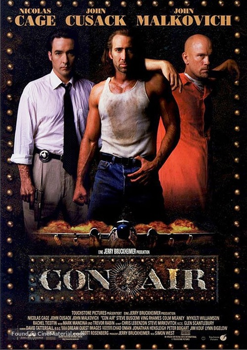 Con Air - German Movie Poster