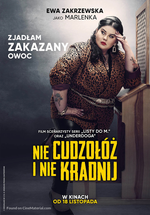 Nie cudzol&oacute;z i nie kradnij - Polish Movie Poster