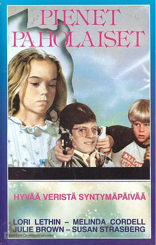 Bloody Birthday - Finnish VHS movie cover