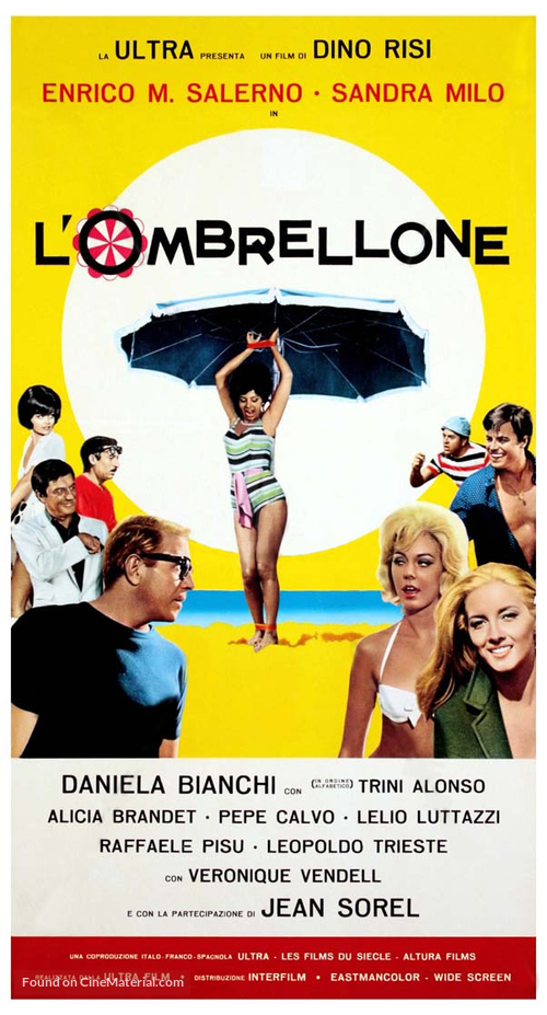 L&#039;ombrellone - Italian Movie Poster