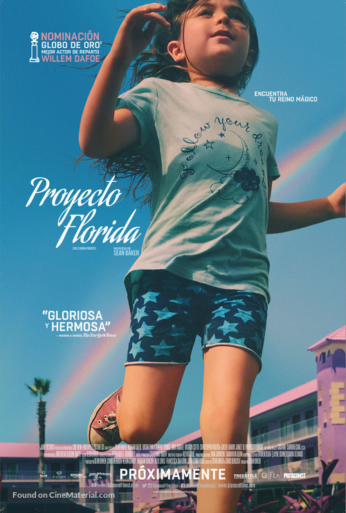 The Florida Project - Mexican Movie Poster