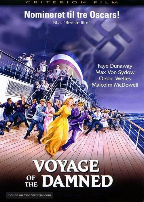 Voyage of the Damned - Danish DVD movie cover