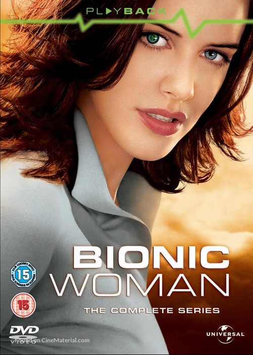 &quot;Bionic Woman&quot; - British DVD movie cover