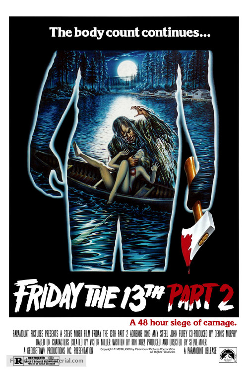 Friday the 13th Part 2 - Movie Poster