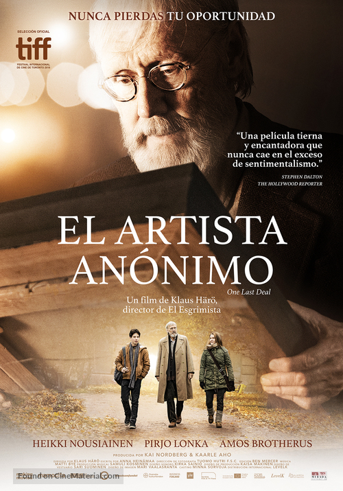 Tuntematon mestari - Argentinian Movie Poster