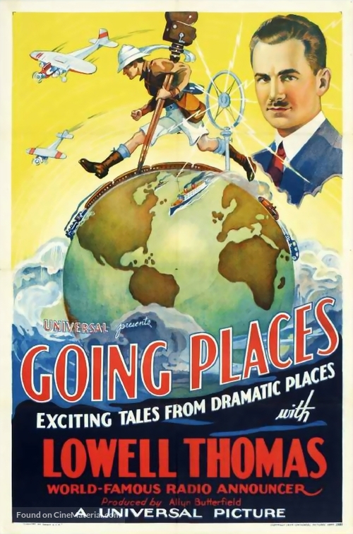 Going Places with Lowell Thomas, #1 - Movie Poster