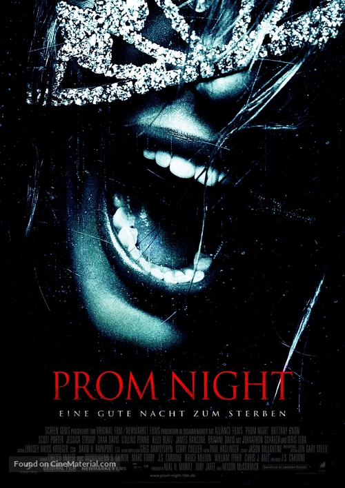 Prom Night - German Movie Poster