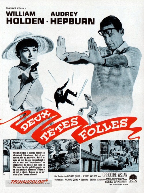 Paris - When It Sizzles - French Movie Poster