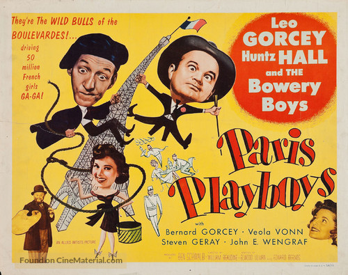 Paris Playboys - Movie Poster