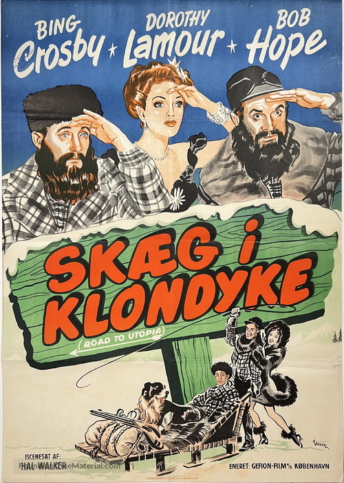 Road to Utopia - Danish Movie Poster
