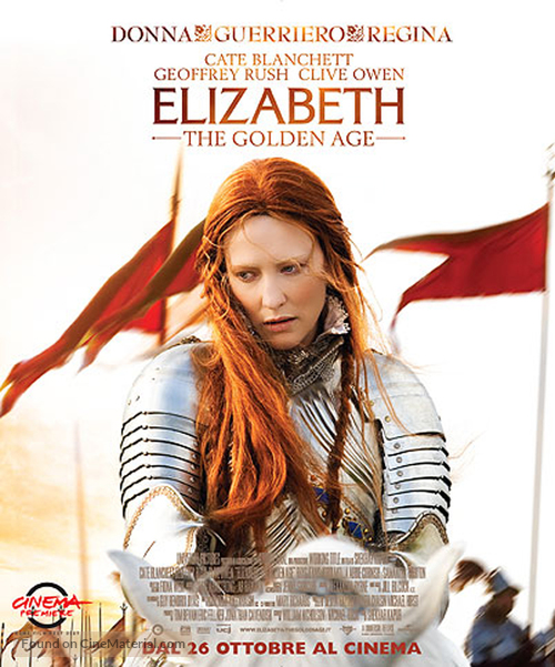 Elizabeth: The Golden Age - Italian Movie Poster