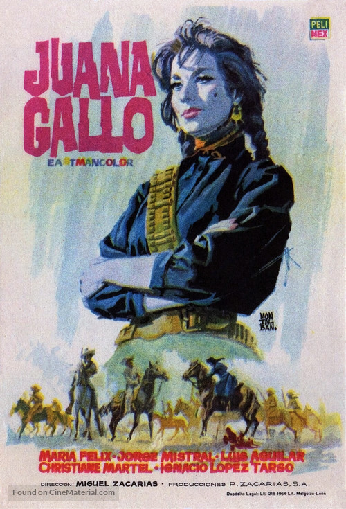 Juana Gallo - Spanish Movie Poster