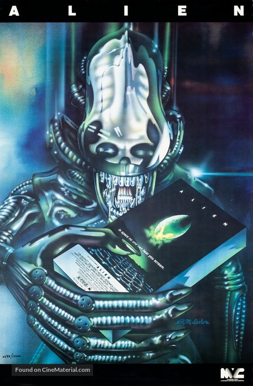 Alien - Video release movie poster