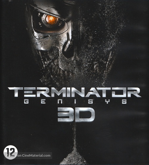 Terminator Genisys - Dutch Blu-Ray movie cover