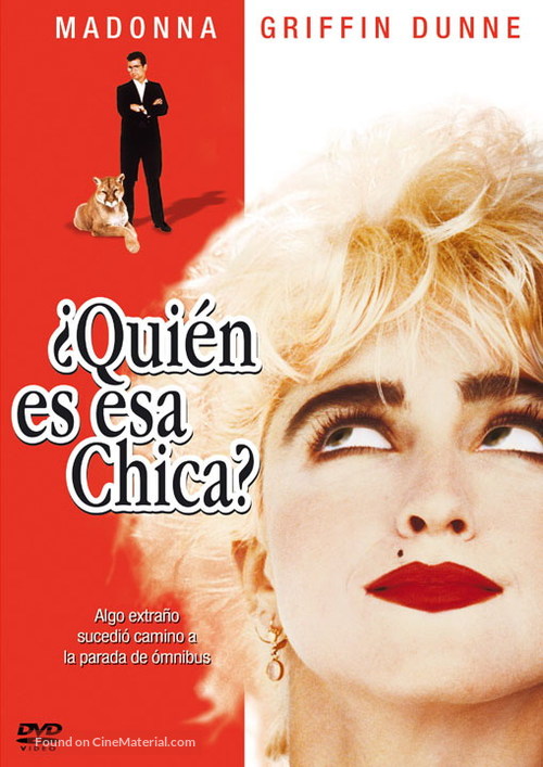 Who&#039;s That Girl? - Argentinian Movie Cover