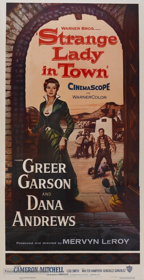 Strange Lady in Town - Movie Poster