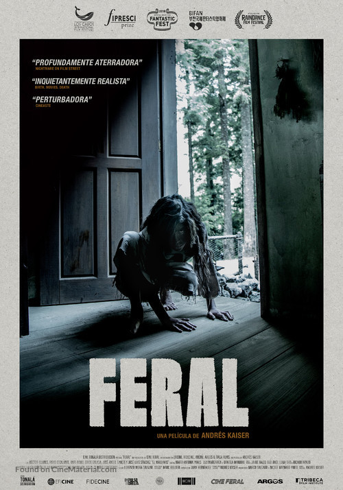 Feral - Mexican Movie Poster