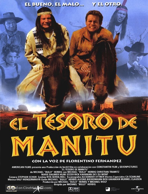 Der Schuh des Manitu - Spanish Movie Poster