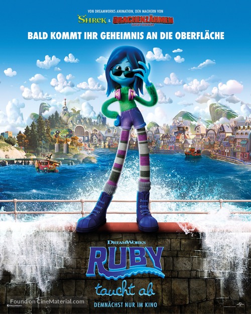 Ruby Gillman, Teenage Kraken - German Movie Poster