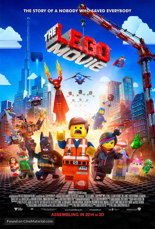The Lego Movie - Movie Poster