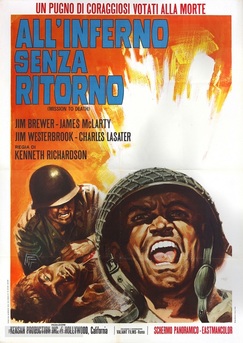 Mission to Death - Italian Movie Poster