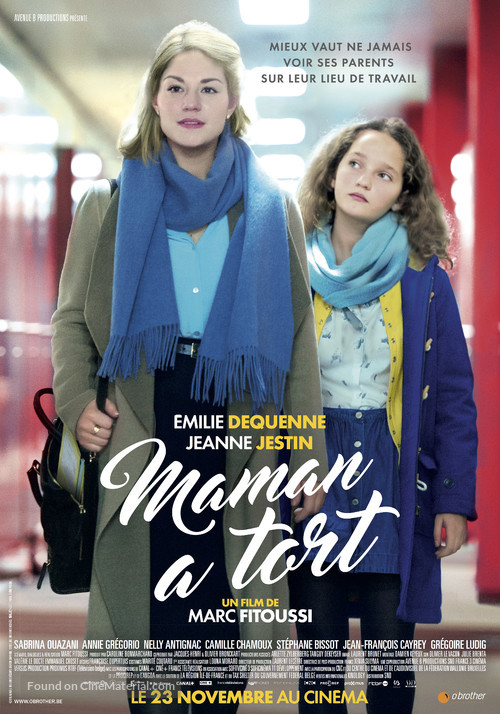 Maman a tort - Belgian Movie Poster