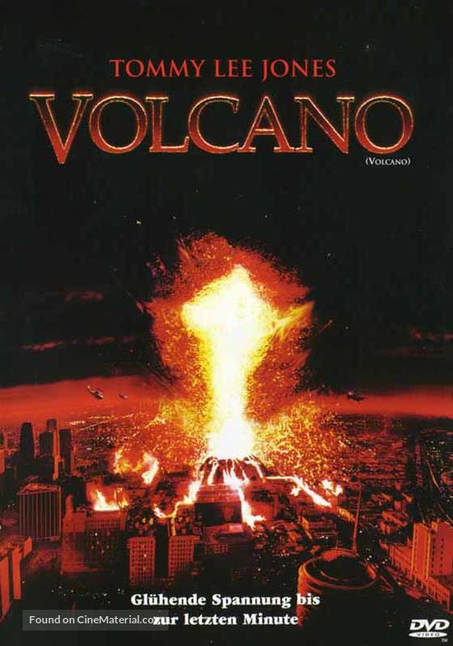 Volcano - German DVD movie cover