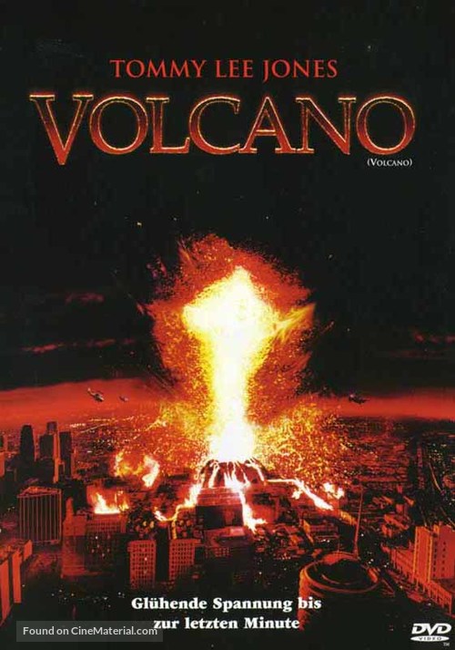 Volcano - German DVD movie cover