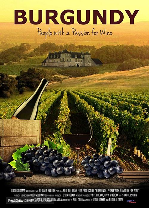 Burgundy: People with a Passion for Wine - Dutch Movie Poster