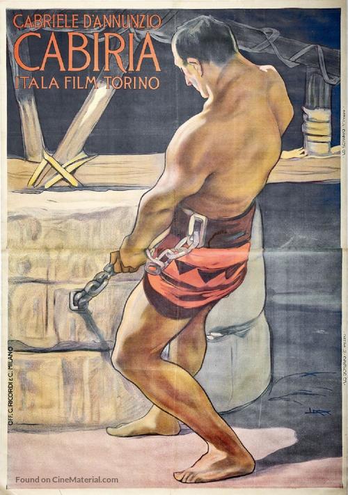 Cabiria - Italian Movie Poster