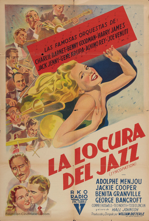 Syncopation - Argentinian Movie Poster