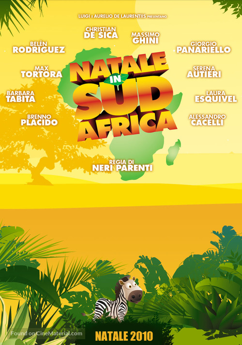 Natale in Sud Africa - Italian Movie Poster