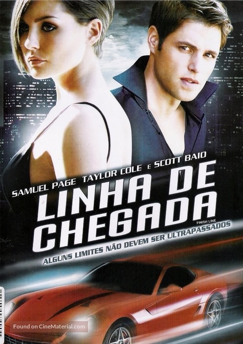 Finish Line - Brazilian DVD movie cover