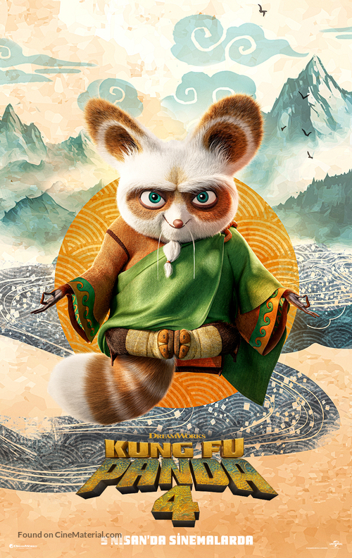 Kung Fu Panda 4 - Turkish Movie Poster