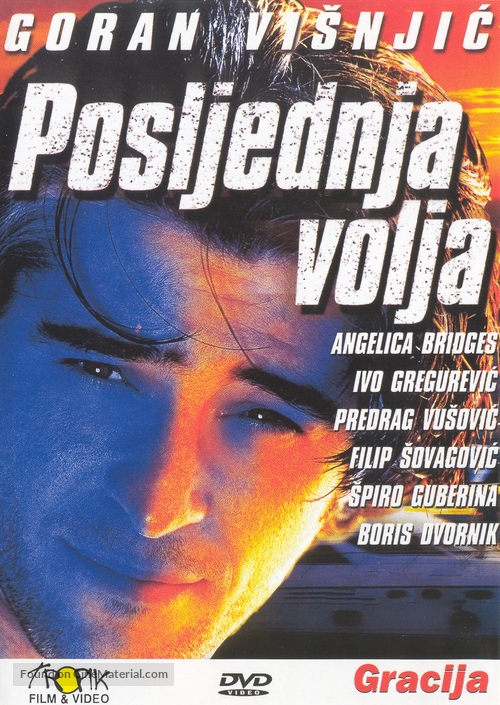 Posljednja volja - Bosnian DVD movie cover